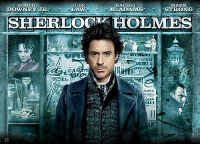 Robert Downey Jr, Sherlock Holmes - duplicate desktop wallpaper