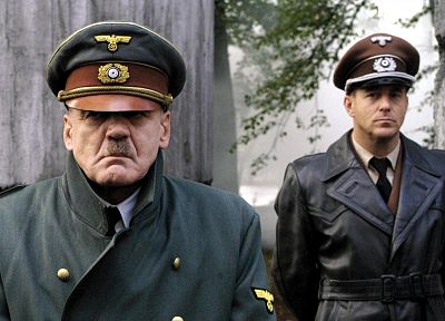 Nazi, actors, Adolf Hitler, Der Untergang, movie stills - desktop wallpaper