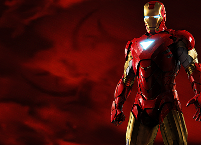 movies, red, Tony Stark, Iron Man 2 - random desktop wallpaper