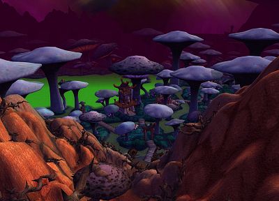 video games, mushrooms - random desktop wallpaper