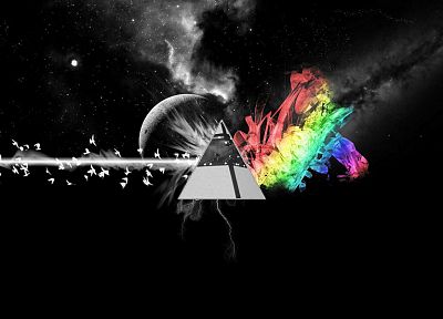 Pink Floyd, The Dark Side Of The Moon - duplicate desktop wallpaper