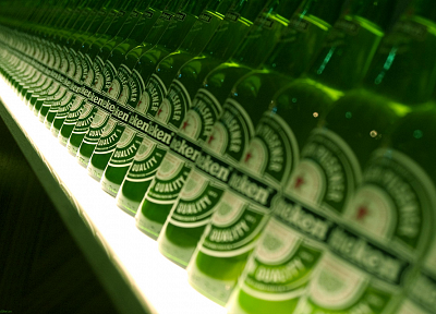 beers, bottles, Heineken - random desktop wallpaper