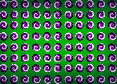 patterns, spiral - duplicate desktop wallpaper