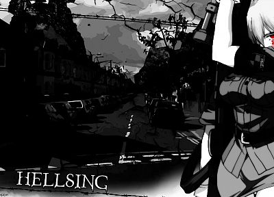Hellsing, Seras Victoria - desktop wallpaper