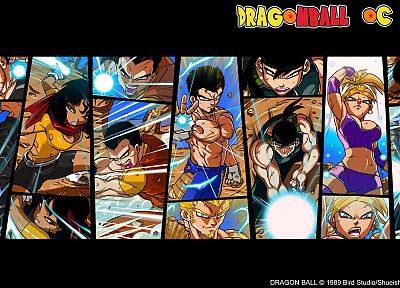 cartoons, Dragon Ball Kai, anime, ganassa, manga, Dragon Ball, fan art, Dragonball - duplicate desktop wallpaper