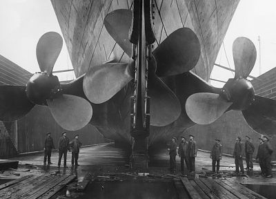 ships, Titanic, vehicles, machinery - desktop wallpaper