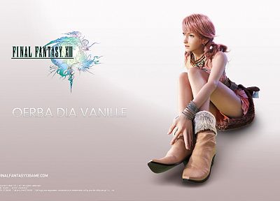 Final Fantasy, Final Fantasy XIII, Oerba Dia Vanille, simple background - random desktop wallpaper