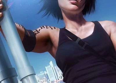 video games, Mirrors Edge, characters, Faith Connors - related desktop wallpaper