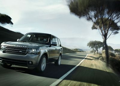 sand, cars, Land Rover, Range Rover - desktop wallpaper