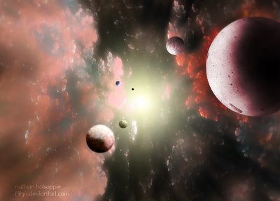 outer space, planets, space scenes - random desktop wallpaper