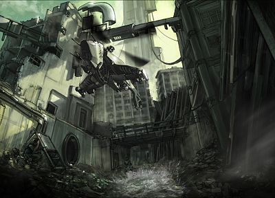 Half-Life, concept art, Half-Life 2 - desktop wallpaper