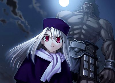 Fate/Stay Night, anime, Berserker (Fate/Stay Night), Fate series, Illyasviel von Einzbern - desktop wallpaper