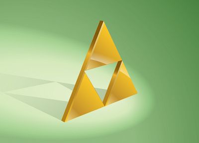 triforce, The Legend of Zelda, illuminati - random desktop wallpaper