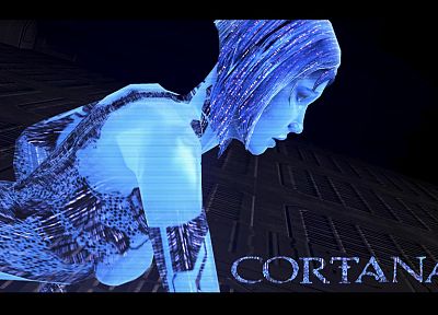 Cortana, Halo - random desktop wallpaper