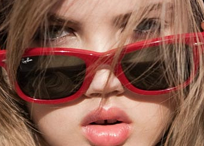 women, sunglasses, teeth, Lindsey Wixson - desktop wallpaper