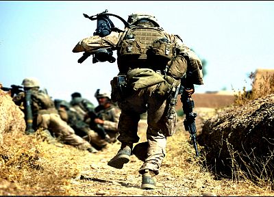 war, soldier, Afghanistan - desktop wallpaper