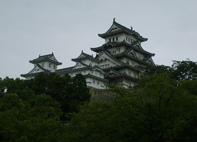Japan, pagodas, Japanese architecture - duplicate desktop wallpaper