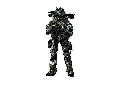 video games, Halo, armor, artwork - duplicate desktop wallpaper