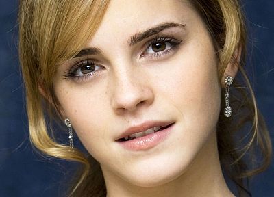 blondes, women, Emma Watson, actress, faces - random desktop wallpaper