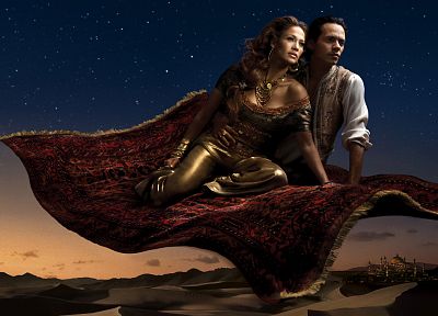 Disney Company, flying, Jennifer Lopez, carpet, Aladdin, Annie Leibovitz - desktop wallpaper