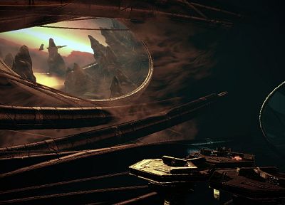 screenshots, Mass Effect 2, Collector Base, game environments - related desktop wallpaper