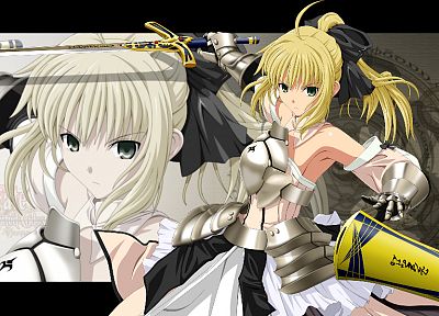 Fate Unlimited Codes, Saber Lily, detached sleeves, Fate series - related desktop wallpaper