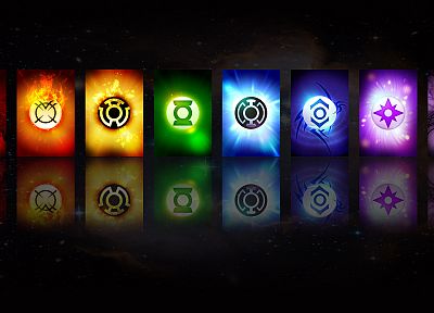 Green Lantern, DC Comics, lantern corps - random desktop wallpaper