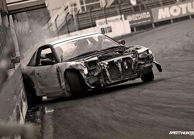 cars, drifting, Nissan 180SX - desktop wallpaper