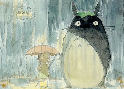 Hayao Miyazaki, Totoro, My Neighbour Totoro - desktop wallpaper