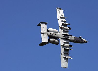 aircraft, military, A-10 Thunderbolt II - random desktop wallpaper