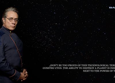 quotes, Battlestar Galactica, Edward James Olmos, Admiral William Adama - desktop wallpaper