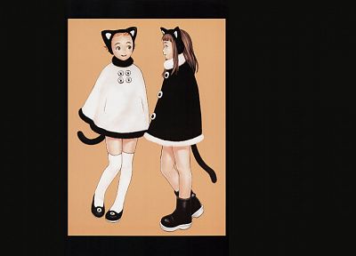 Range Murata, animal ears, Futurhythm - random desktop wallpaper