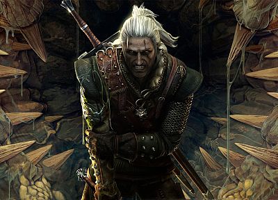 video games, The Witcher, artwork - related desktop wallpaper