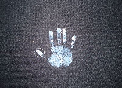 hands, palm prints - random desktop wallpaper