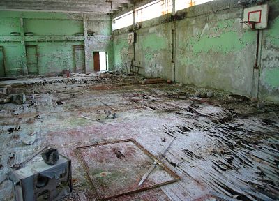 ruins, buildings, Pripyat - desktop wallpaper