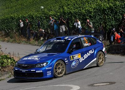 cars, rally, Subaru Impreza WRC, racing - random desktop wallpaper