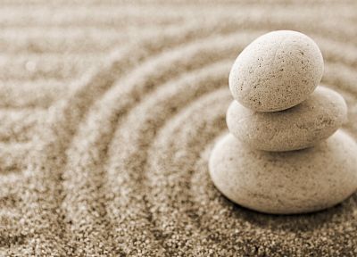 stones, zen, pebbles - duplicate desktop wallpaper