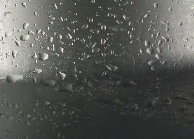 water, rain, gray, grey, water drops, raindrops, rain on glass - duplicate desktop wallpaper
