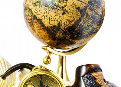 globes, compasses - random desktop wallpaper