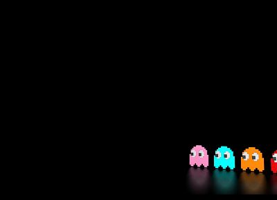 Pac-Man, retro games - desktop wallpaper