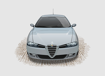 light, Alfa Romeo - duplicate desktop wallpaper