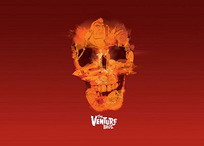 skulls, The Venture Bros., Hank Venture, Dean Venture, Brock Samson - random desktop wallpaper