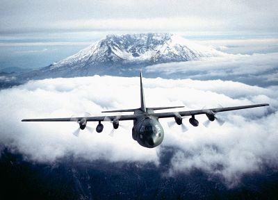aircraft, C-130 Hercules - random desktop wallpaper