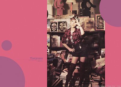 Girls Generation SNSD, celebrity, Kim Taeyeon - random desktop wallpaper