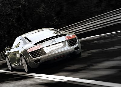 cars, vehicles, Audi R8, Quattro - duplicate desktop wallpaper