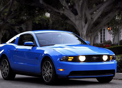 cars, Ford, vehicles, Ford Mustang, side view - duplicate desktop wallpaper