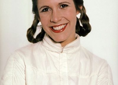 Star Wars, Carrie Fisher, Leia Organa - desktop wallpaper
