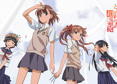 Toaru Kagaku no Railgun, anime - desktop wallpaper