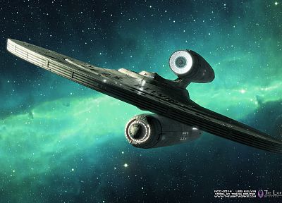 movies, Star Trek, USS Kelvin - duplicate desktop wallpaper