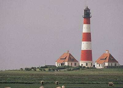Germany, lighthouses - desktop wallpaper